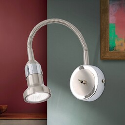 ORION Kinkiet COLANA, możliwość ściemniania, aluminiowy / szary