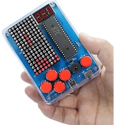 GRA elektroniczna TETRIS LED DIY KIT nauka lutowania