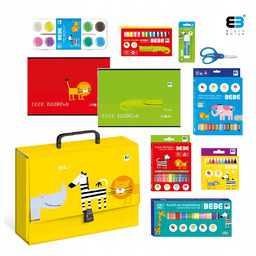 Zestaw Małego Artysty B&b Kids Teczka Z Rączką