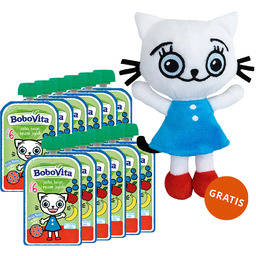 Zestaw BoboVita Kicia Kocia Mus w tubce, jagody,