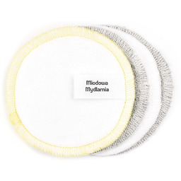 Miodowa Mydlarnia Płatki kosmetyczne MIX wielorazowe