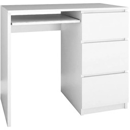 Elior Białe młodzieżowe biurko prawostronne 40x35x60 E5-R54