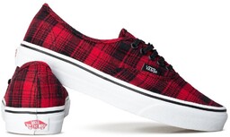 Buty Damskie Vans Plaid Flannel Sportowe Wsuwane Lekkie