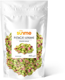 Pistacje Łuskane Surowe 700g Sunme - najlepsze