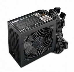 Gembird Zasilacz ATX 80+Bronze 600W aktywne PFC, 12cm