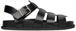 Sandały Tommy Jeans Tjw Fisherman Patent Sandal EN0EN02874