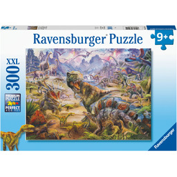 Ravensburger, puzzle, dla dzieci XXL Dinozaury, 300 el.