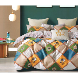 Pościel z satyny bawełnianej dwustronna PBS-767