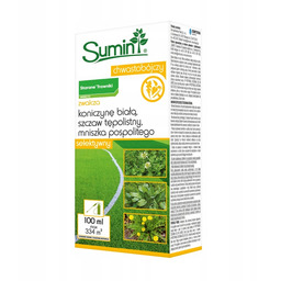 Środek na chwasty dwuliścienne, na mniszka, koniczynę, szczaw