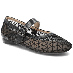 Filippo Baleriny damskie, cholewka z materiału tekstylnego siateczkowego