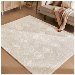 Dywan boho SONGMICS HOME TAR213L01, beżowy, 140 200
