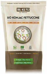 BeKeto - Makaron Konjac Fettuccine - dieta keto,
