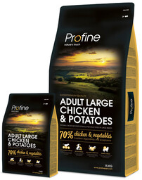 Profine Dog Adult Large Kurczak/Ziemniaki - 5x3kg