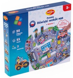 DUMEL Zabawka edukacyjna Dźwięki wokół nas Miasto DG82337