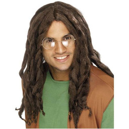 Peruka party, Dredy - Bob Marley, brązowa