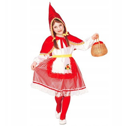 Strój Czerwony Kapturek Kratka 116