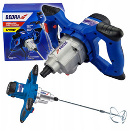 Mieszadło Elektryczne 1200 W 2 Biegi Mieszarka Dedra