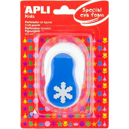 Apli dziurkacz ozdobny Moos, płatek śniegu, 013302, wielokolorowy