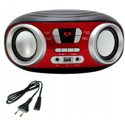 Radioodtwarzacz Manta MM9210BT Bluetooth czarny