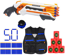 Zesatw Pistolet Nerf Rough Cut A1691 MEGAPACK +