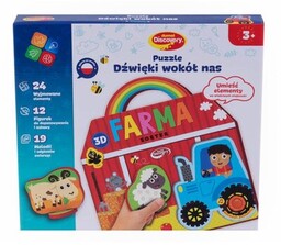 DUMEL Zabawka interaktywna Dźwięki wokół nas Farma DG