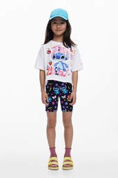 Legginsy rowerowe Stitch
