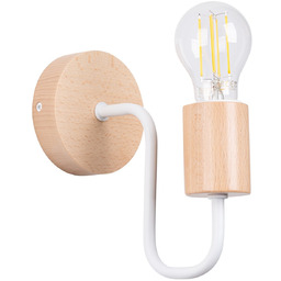 Timbo biały - Sollux Lighting - lampa ścienna