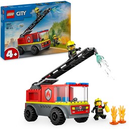 LEGO City Wóz Strażacki z Drabiną, Edukacyjna Zabawka
