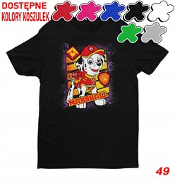 Dziecięca Koszulka Z Nadrukiem Duży Wybór Psi Patrol