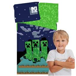 Pościel 140x200 Minecraft 1216 Sssleep Tight posze