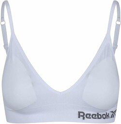 Reebok Damski biustonosz bezszwowy Justine, biały, M
