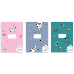 Zeszyt A4/32K trzylinia kolor M 70g PP (10szt)