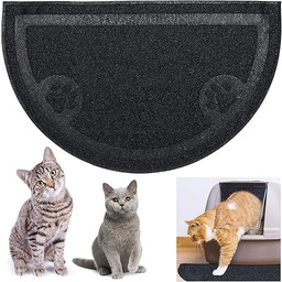 Relaxdays Mata do kuwety, higieniczna mata na żwirek,