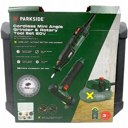 Parkside Urządzenie wielofunkcyjne zestaw modelarski akumulatorowy 20V