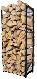 Elior Wysoki stojak na drewno kominkowe - Vomas