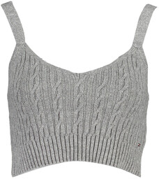SZARY TOP DAMSKI TOMMY HILFIGER