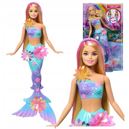 Barbie Lalka Syrenka Rozkwitające Kwiaty Blondynka Dreamtopia