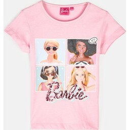GATE Bawełniana koszulka Barbie 4Y