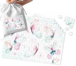 Puzzle Tradycyjne - Motylki Motyl Wzory Prezent