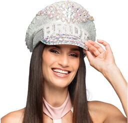 Błyszcząca czapka Bride - 1 szt.