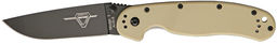 Nóż Ontario RAT-1 Black Desert Tan Handle