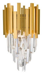 Luces Exclusivas Ścienna lampa szklana Campana LE42287 kinkiet