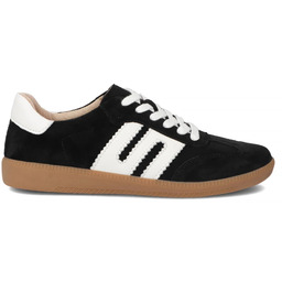 Sneakersy ze skóry - FILIPPO DP7492/25 CZARNE