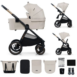 Kinderkraft Nea 2 Wózek głęboko-spacerowy Soft beige