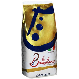 Włoska kawa ziarnista import LA BRASILIANA Oro Blu,