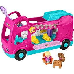 Fisher-Price Little People Barbie Wymarzony kamper Światła