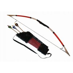 Łuk dla dzieci 115cm kołczan 3 strz. różne