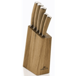 Zestaw noży w bloku GERLACH Natur