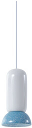 Lindby - Kerimi Lampa Wisząca Creme/Blue