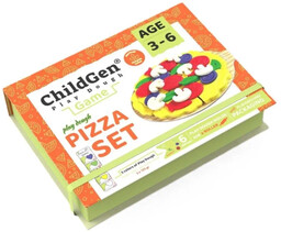 Ciastolina naturalna zestaw kreatywny Pizza - ChildGen